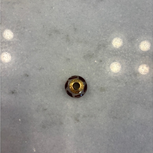 Brown and Gold Braided Bracelet - Picture 3 of 3